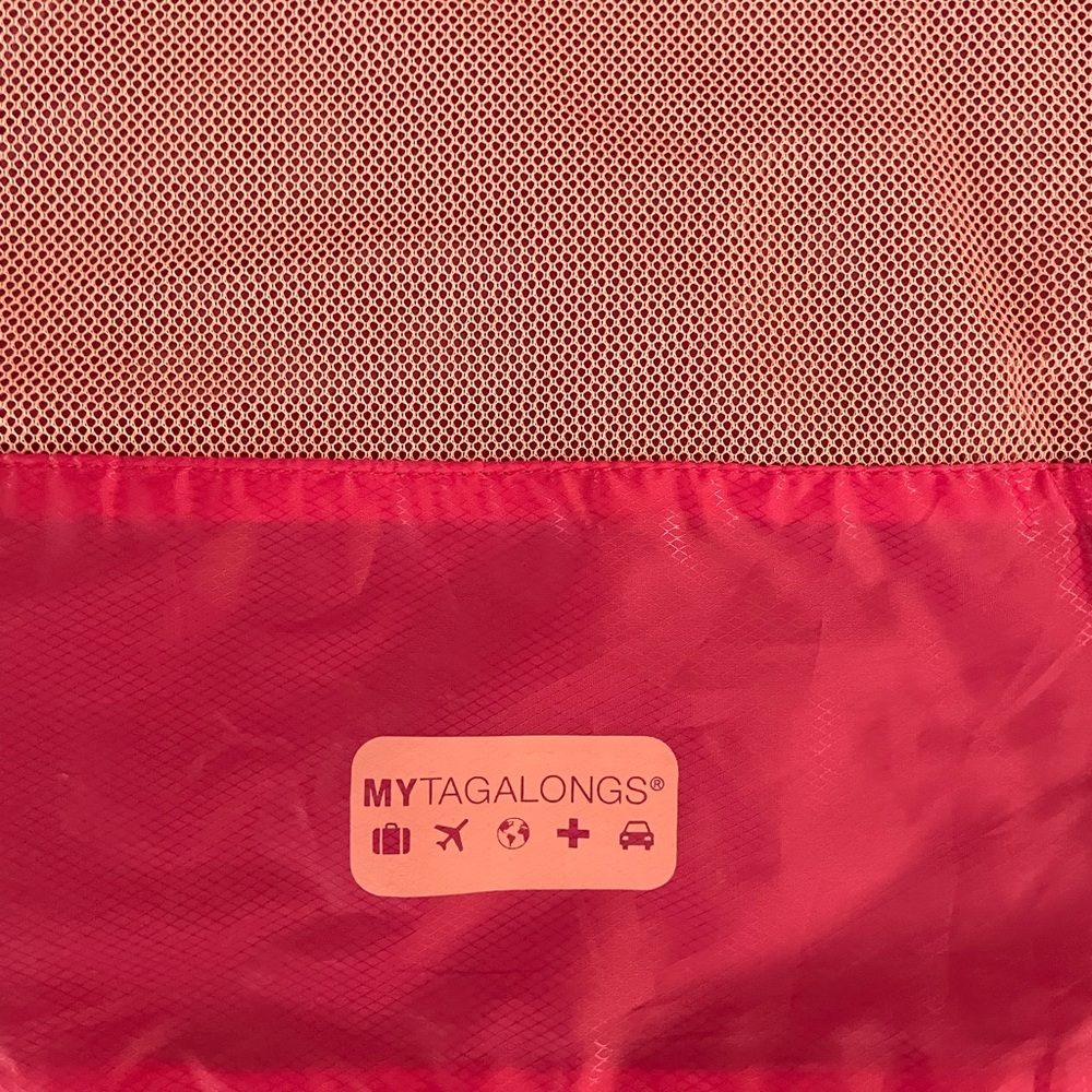 MYTAGALONGS Pink Mesh Bags and Traveling Cubes Set of 9 - Picture 3 of 16